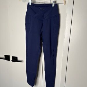 Buffbunny Rosa Pocket Navy Leggings